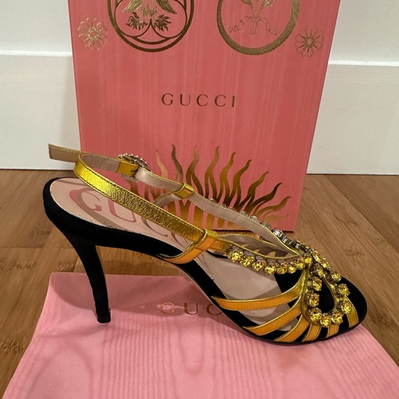 Gucci Crystal Sandals - Picture 5 of 10